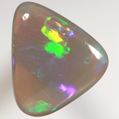 SOLID SEMI BLACK OPAL Double sided! Flagstone Harlequin pattern. SEE VIDEO